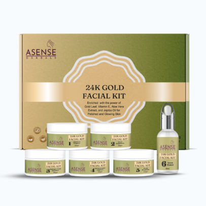 Asense Herbals 24k Gold Facial Kit