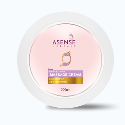 Asense Herbals Honey Saffron Massage Cream