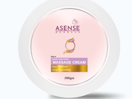 Asense Herbals Honey Saffron Massage Cream