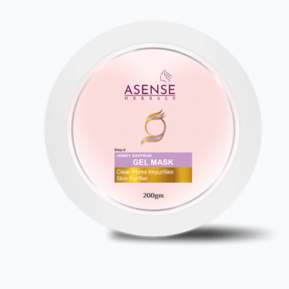 Asense Herbals Honey Saffron Gel Mask