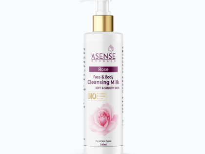 Asense Herbals Rose Cleansing milk