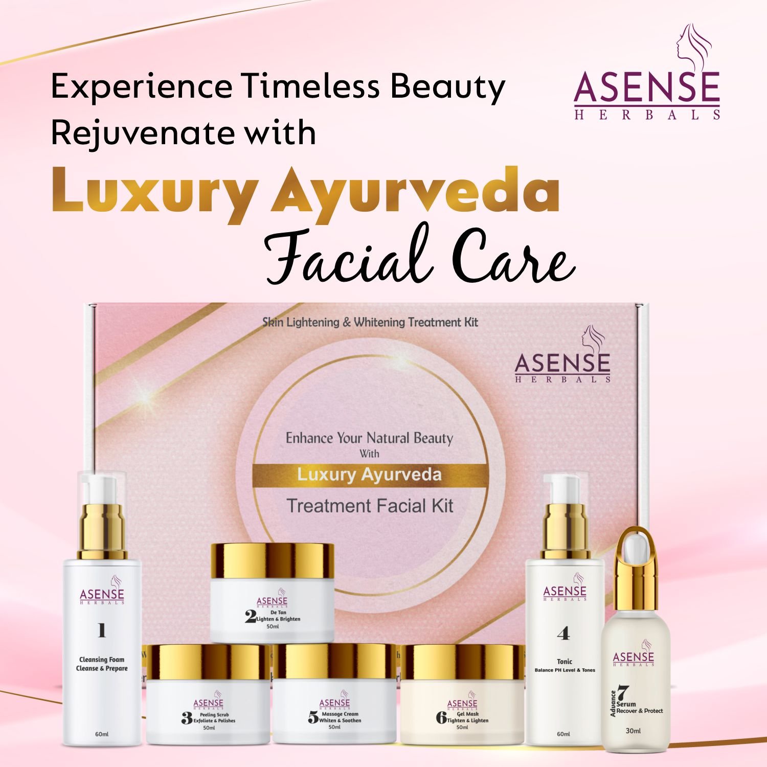 Luxury Ayurveda Facial Kit 5